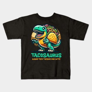 Tacosaurus Kids T-Shirt